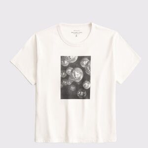 NWT A&F Disco Ball Graphic Tee XXS